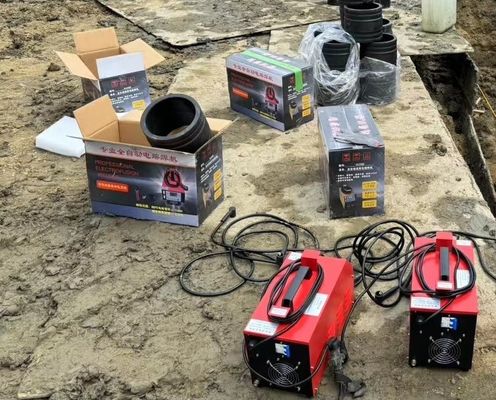 Red Electric Fusion Welding Machine 350 Electric Fusion Welder